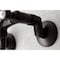 Kingston Brass KS116ORB Essex Two Handle Wall Mount Bathroom Faucet, Oil Rubbed Bronze KS116ORB - alternate 3